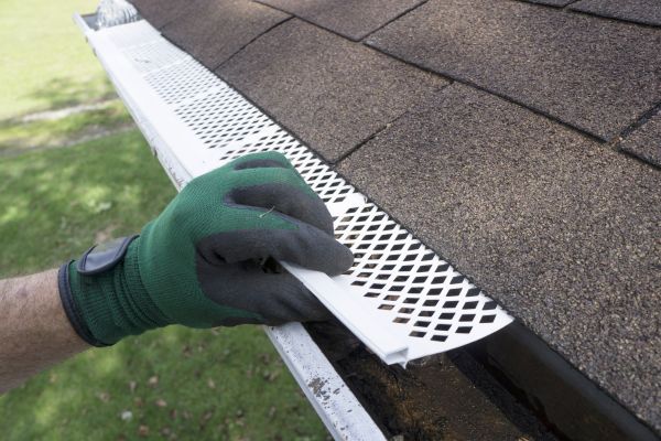 Gutter Cap Installation in Waxhaw