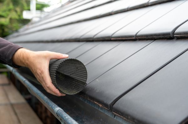 Gutter Mesh Installation in Waxhaw
